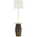 Phoebe LED Floor Lamp in Crystal Bronze (268|KW 1619CBZ-L)