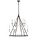 Lorio LED Chandelier in Aged Iron (268|JN 5175AI)