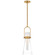 Larkin LED Pendant in Hand-Rubbed Antique Brass (268|IKF 5455HAB-CG)