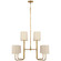 Go Lightly LED Chandelier in Soft Brass (268|BBL 5083SB-CW)
