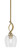 Cavella One Light Mini Pendant in New Age Brass (200|3901-NAB-4810)