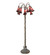Stained Glass Pond Lily 12 Light Floor Lamp in Bronze (57|262129)