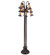 Stained Glass Pond Lily 12 Light Floor Lamp in Bronze (57|251700)