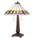 Diamond Band Mission Two Light Table Lamp in Mahogany Bronze (57|268327)