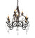 New Country French Nine Light Chandelier in Custom,Crystal (57|267303)