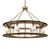 Reginald LED Pendant in Weathered Brass (57|263461)