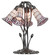 Stained Glass Pond Lily Five Light Table Lamp in Mahogany Bronze (57|262231)