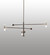 Alva LED Chandelier in Antique Copper (57|262012)