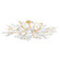 Marabec 12 Light Semi Flush Mount in Vintage Gold Leaf/ White Plaster (70|2248-VGL/WP)