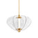 Freya LED Pendant in Vintage Brass (68|380-20-VB)