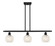 Ballston LED Island Pendant in Matte Black (405|516-3I-BK-G1216-6WM)