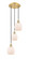 Ballston LED Pendant in Satin Gold (405|113B-3P-SG-G101)