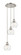 Ballston LED Pendant in Polished Nickel (405|113B-3P-PN-G122-6)