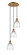 Ballston LED Pendant in Brushed Brass (405|113B-3P-BB-G442)