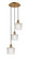 Ballston LED Pendant in Brushed Brass (405|113B-3P-BB-G402)