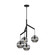 Sedona LED Chandelier in Nightshade Black (182|700SDNMPR1KB-LED927)