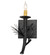 Lone Pine One Light Wall Sconce in Black Metal (57|269264)