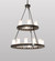 Loxley 18 Light Chandelier in Black Metal (57|267118)