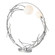 Brindille LED Ring Lamp in Sterling (39|272114-SKT-85-GS0764)