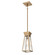 Lucian One Light Pendant in Brushed Brass (78|AC11850BB)
