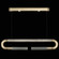 Antonia LED Linear Pendant in Gold (48|924140-512ST)