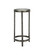 Acea Drinks Table in Graphite/Clear (142|4000-0155)