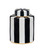 Rayures Canister in Ivory/Black/Antique Brass (142|1200-0822)