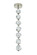 Jackie LED Pendant in Polished Nickel (46|59491-PLN-LED)