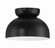 Ventura Dome One Light Flushmount in Flat Black (46|59181-FB)