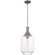 Quoizel Piccolo Pendant One Light Mini Pendant in Weathered Brass (10|QPP6191WS)