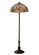 Cabbage Rose Three Light Floor Lamp in Cabai Pink Pink (57|81721)