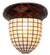 Acorn Two Light Wall Sconce in Antique Copper (57|66943)