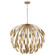 Margeaux Five Light Pendant in Buffed Gold (65|351851GF)