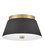 Tess LED Flush Mount in Black (531|83511BK)