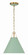 Xavier One Light Mini Pendant in Vibrant Gold / Green (60|XAV-B8301-VG-GR)