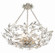 Marselle Six Light Semi Flush Mount in Antique Silver (60|MSL-306-SA_CEILING)