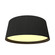 Conical LED Ceiling Mount in Organic Black (486|5098LED.46)