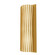 Living Hinges Two Light Wall Lamp in Organic Gold (486|4071.49)