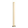 Frame LED Floor Lamp in Organic Gold (486|3123LED.49)