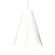 Fuchsia One Light Pendant in Organic White (486|1363.47)