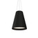 Conical LED Pendant in Organic Black (486|1146LED.46)