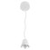 Pendant in White (418|LCFQ-MCT-WH)