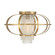 Idlewild One Light Flush Mount in Warm Brass (51|6-5218-1-322)