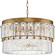 Chevall Six Light Chandelier in Gold Ombre (54|P400367-204)