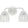 Quillan Two Light Bath & Vanity in White Plaster (54|P300489-197)