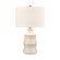 Dorin One Light Table Lamp in White Glazed (45|S0019-11075)