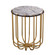 Demille Accent Table in Satin Brass (45|H0805-11454)
