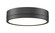 Algar LED Flush Mount in Matte Black (224|1006F12-MB-LED)