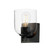 Scoop One Light Bath Vanity in Black (16|21231CLBK)