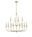 Savanne 12 Light Chandelier in Vintage Brass (59|29612-VB)